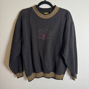 Vintage Oshkosh B'Gosh Women's Embroidered Crew Neck Sweatshirt Sizer Medium